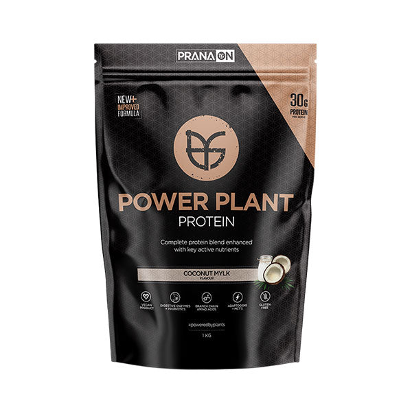 Power Plant Protein - 1kg - Coconut Mylk - PRANA ON | MAK Fitness