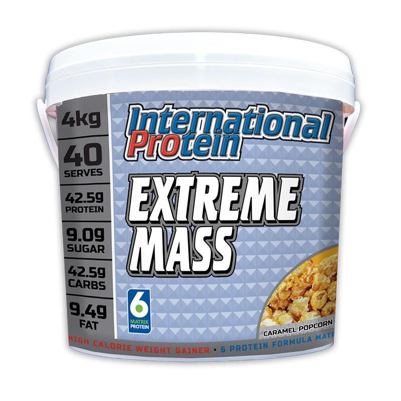 Extreme Mass - Caramel Popcorn - International Protein | MAK Fitness