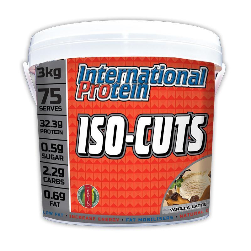 Iso-Cuts - Vanilla-Latte - International Protein | MAK Fitness