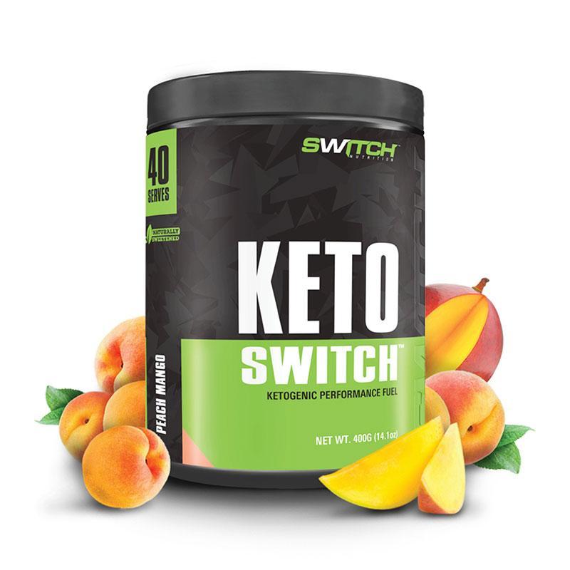 Keto Switch - 40 Serves - Peach Mango - Switch Nutrition | MAK Fitness