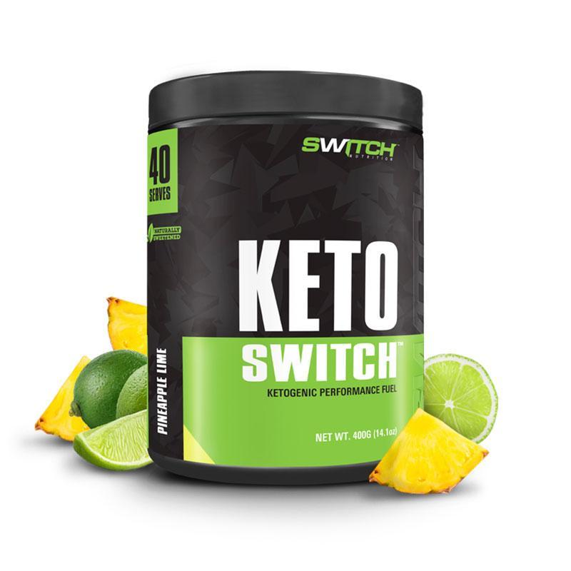 Keto Switch - 40 Serves - Pineapple Lime - Switch Nutrition | MAK Fitness