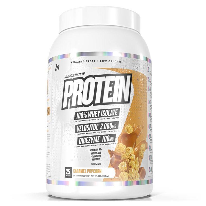 Protein 100% Whey Isolate - Caramel Popcorn - Muscle Nation | MAK Fitness