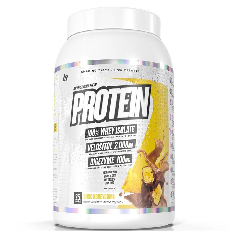 Protein 100% Whey Isolate - Choc Honeycomb - Muscle Nation | MAK Fitness