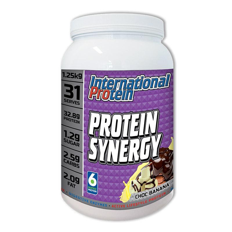 Protein Synergy - Choc Banana - International Protein | MAK Fitness