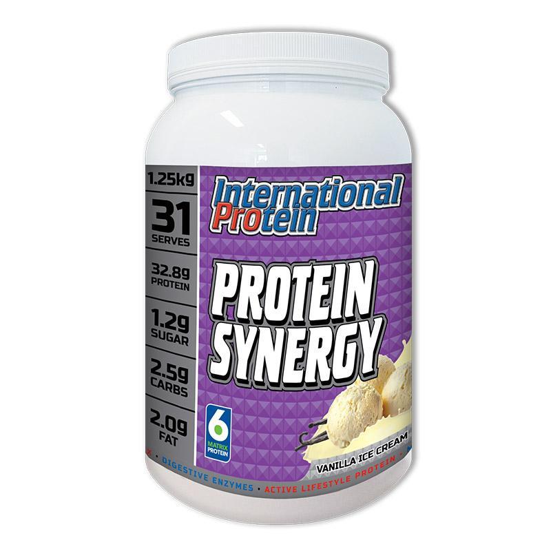 Protein Synergy - Vanilla Ice Cream - International Protein | MAK Fitness