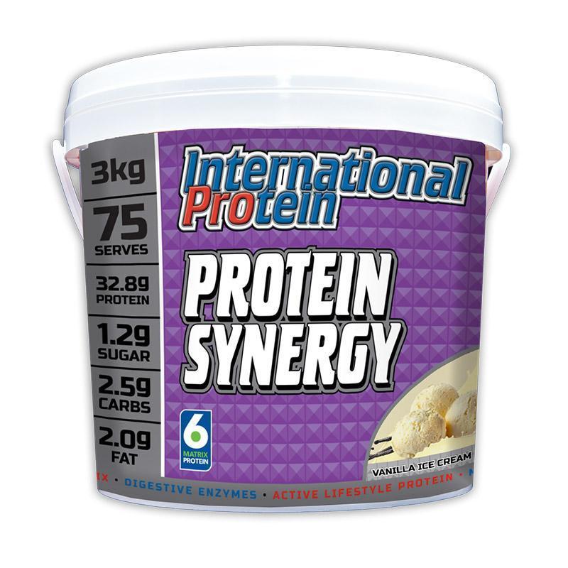 Protein Synergy - Vanilla Ice Cream - International Protein | MAK Fitness