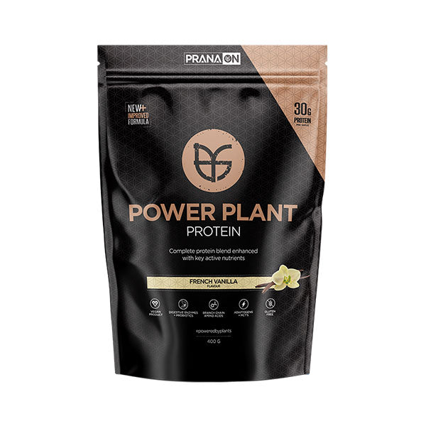Power Plant Protein - 400g - French Vanilla - PRANA ON | MAK Fitness
