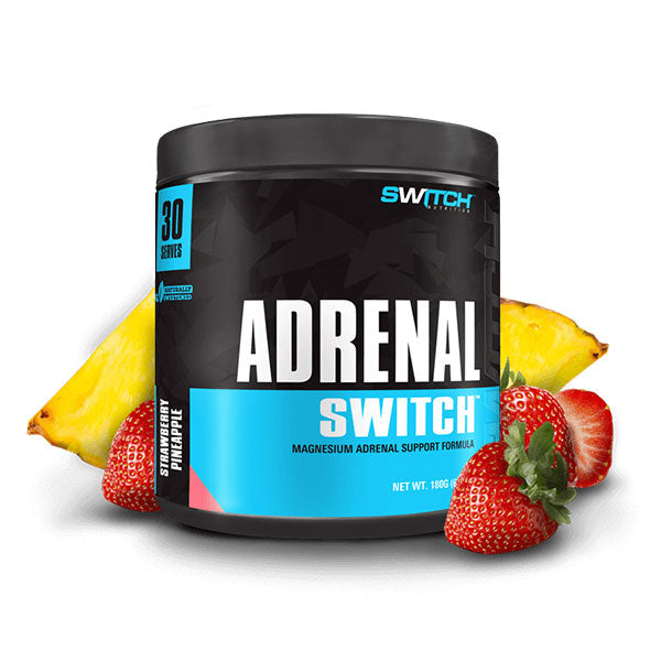 Adrenal Switch - 30 Serves - Strawberry Pineapple - Switch Nutrition | MAK Fitness